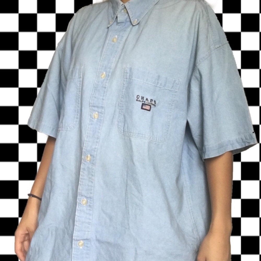 CHAPS RALPH LAUREN BUTTON DOWN POLO
